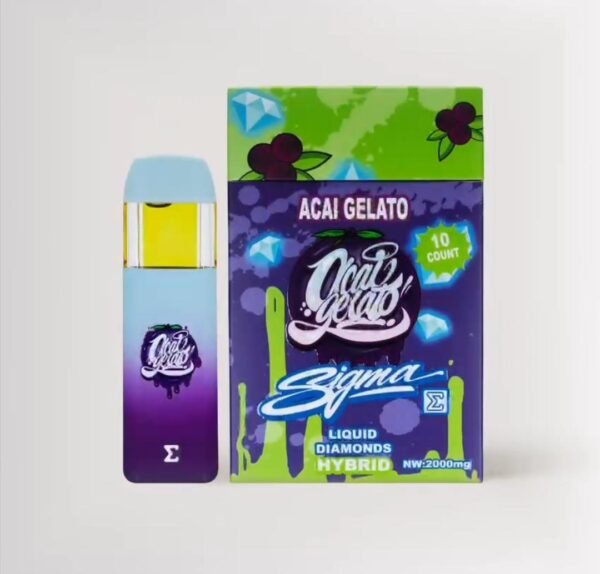 SIGMA ACAI GELATO DISPOSABLE