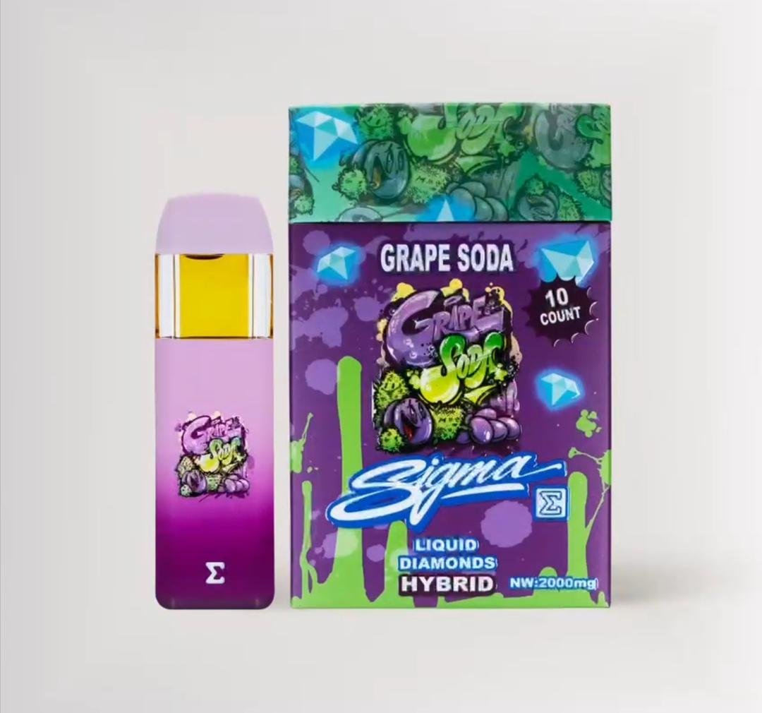 SIGMA GRAPE SODA DISPOSABLE