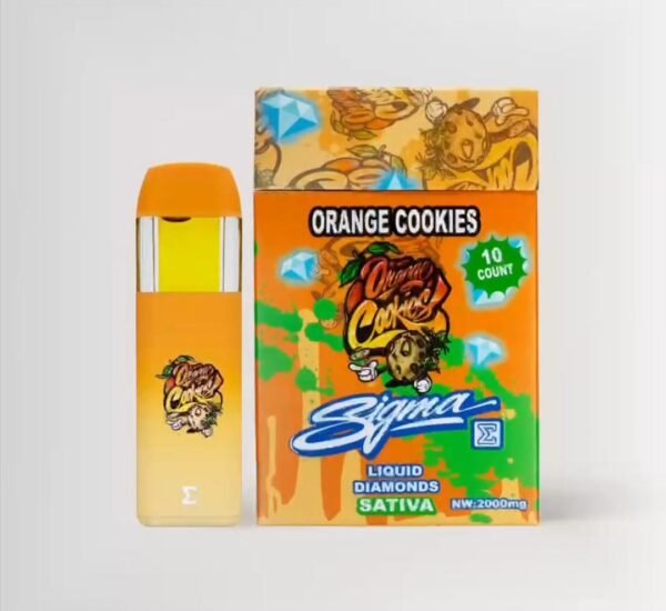 Sigma Orange Cookies Disposable